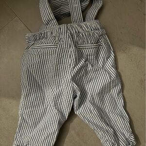 Janie and Jack Blue and White Striped Formal Kids Bottoms